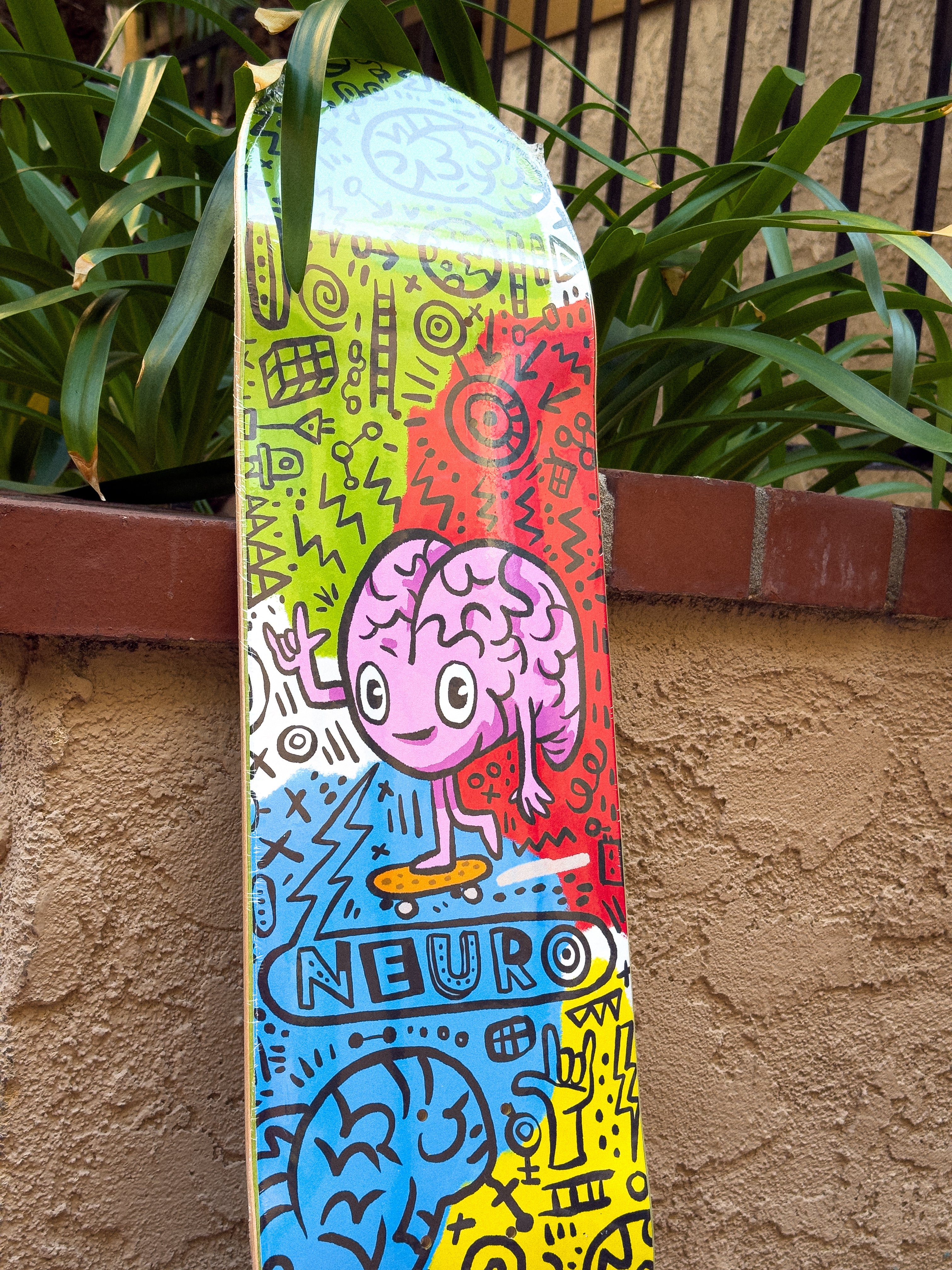 Brain Love | Genesis Series Skateboard Deck