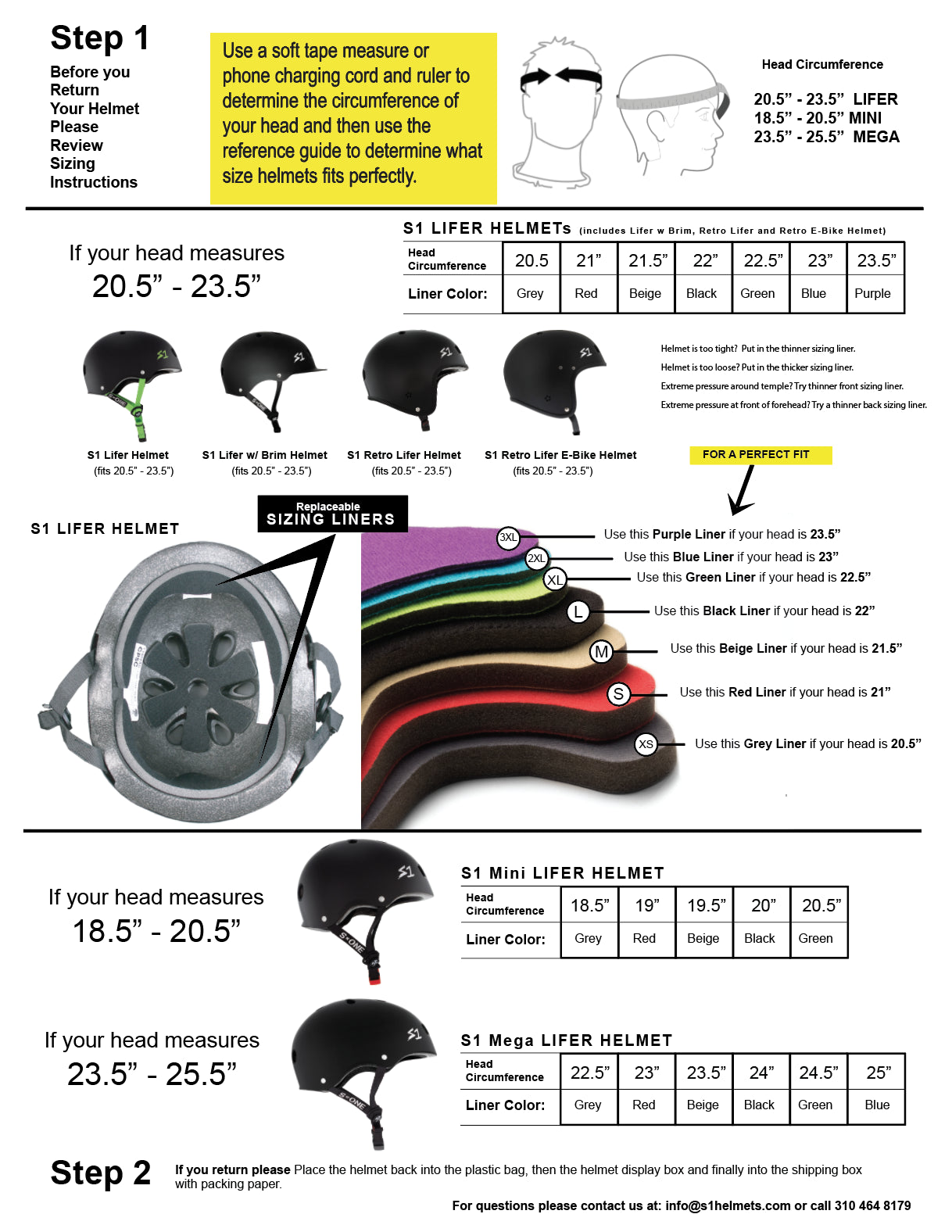 S1 Mini Lifer Helmet