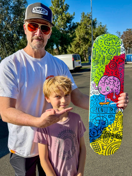 Brain Love Skateboard (Deck Only)