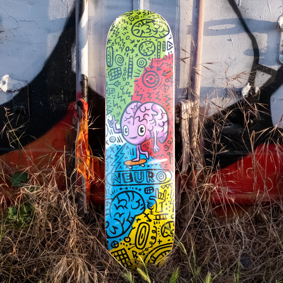 Brain Love Skateboard (Deck Only)