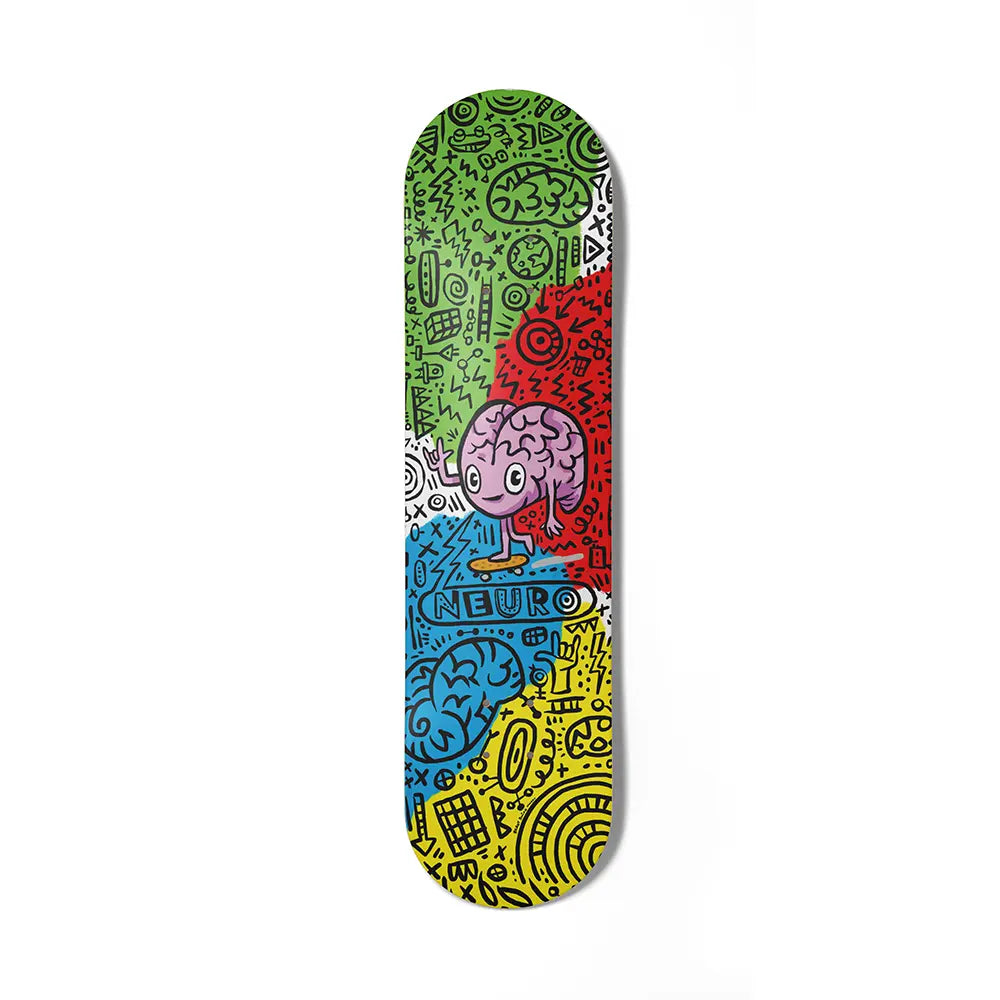 Brain Love | Genesis Skateboard Deck
