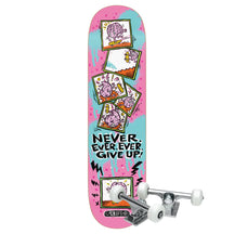 Never Give Up Skateboard (Complete)