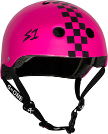 S1 Lifer Helmet - Pink w/ Checkers