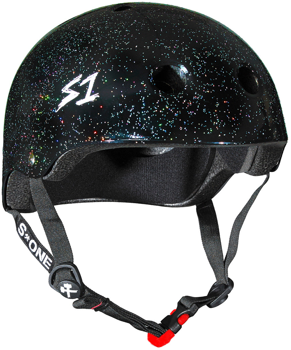 S1 Mini Lifer Helmet - Black Glitter