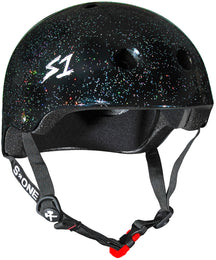 S1 Mini Lifer Helmet - Black Glitter