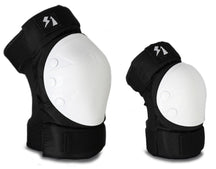 S1 Shred Pads knee and elbow pad set for kids, three-quarter view