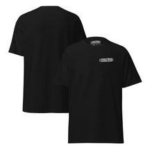 Adult Neuro Logo tee in black, front and back views side by side